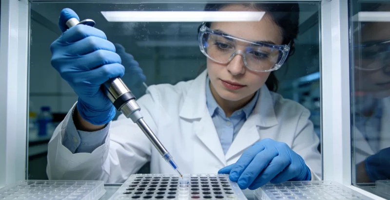 伊旗居民在当地医疗机构进行基因