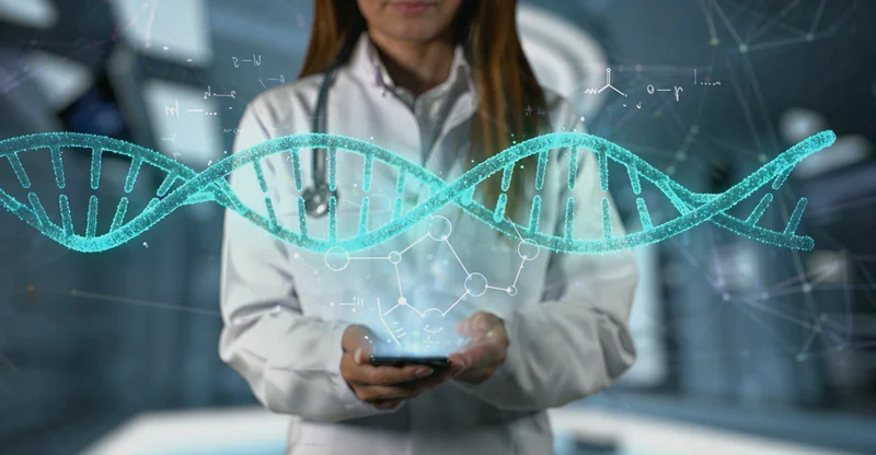 准旗护士进行静脉血采集用于基因