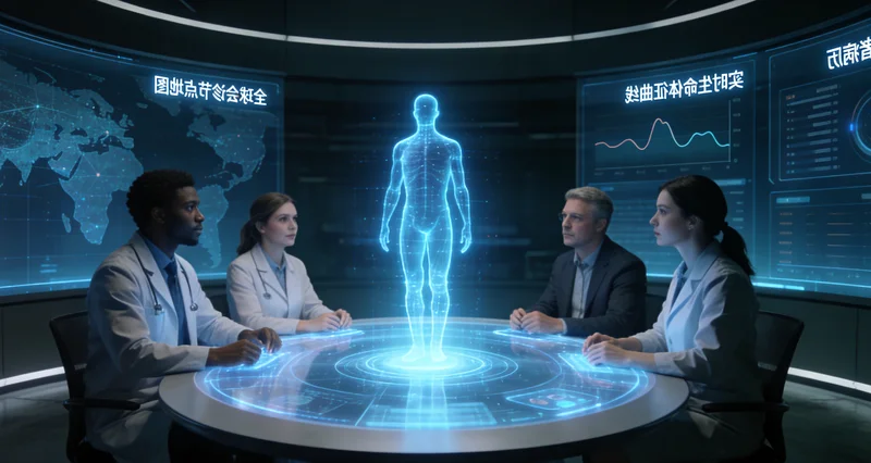 包头牧区女性在草原上眺望,象征