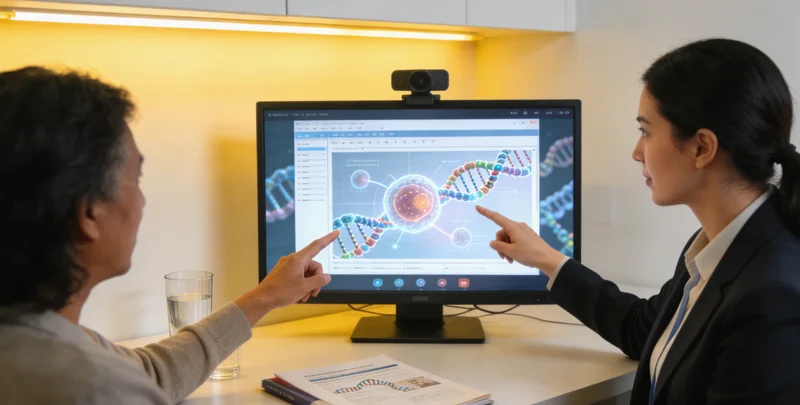 包头遗传咨询场景-医生与咨询者