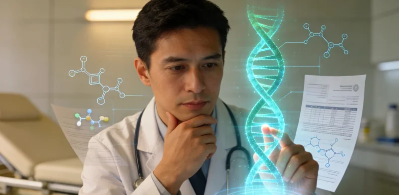 南宫患者家属与医生就基因检测结