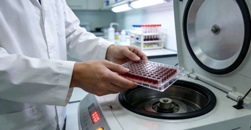 绵竹林场工作者通过检测后安心生