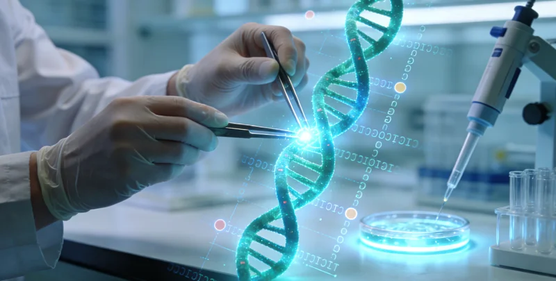 罗定医生与患者共同查看检测报告