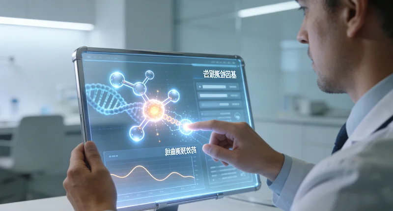 拉萨女性在医院进行基因检测抽血