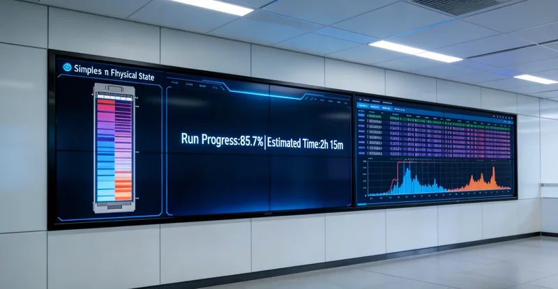 专业实验室进行基因测序数据分析