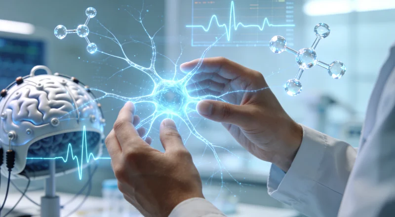 岑溪医院病理科医生在显微镜下观