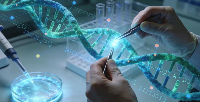 永康家庭进行遗传咨询场景