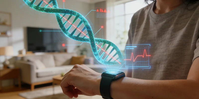 扎兰屯居民进行基因检测采样示意