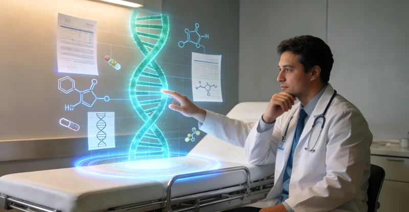 临汾医生与前列腺癌患者家属查看