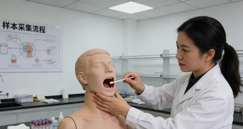 贵溪基因检测采样过程示意图