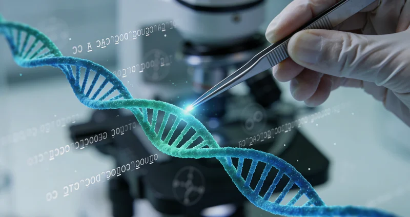 现代化基因测序实验室内部工作场