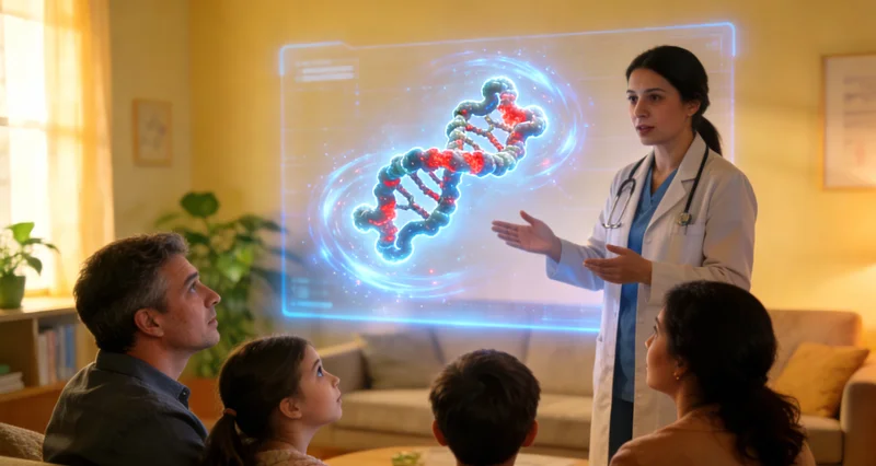 汉中遗传咨询师绘制家系图分析癌