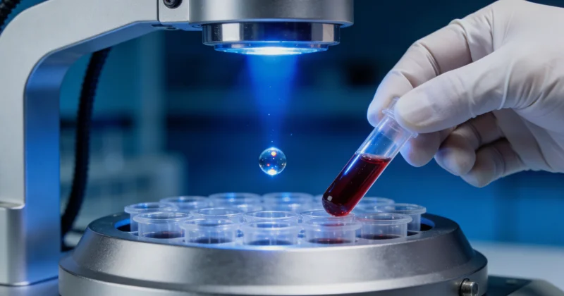 象征精准预防的DNA双螺旋与健