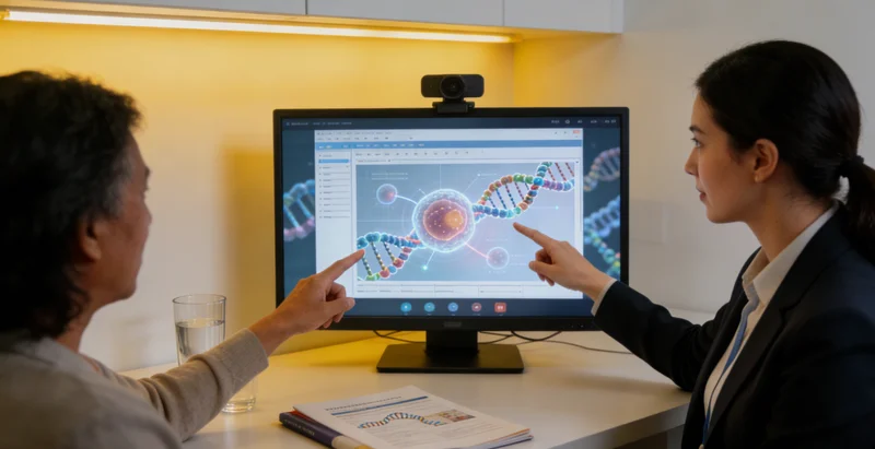 康定遗传咨询师解读基因检测报告