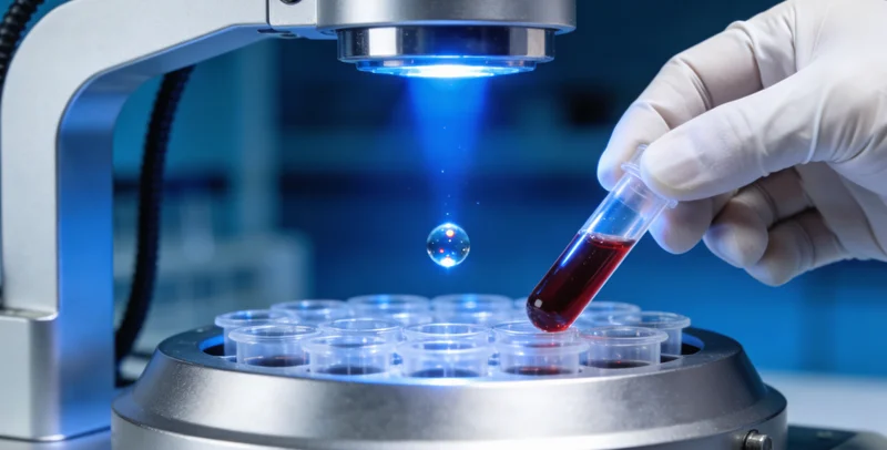 基因检测科学原理DNA示意图