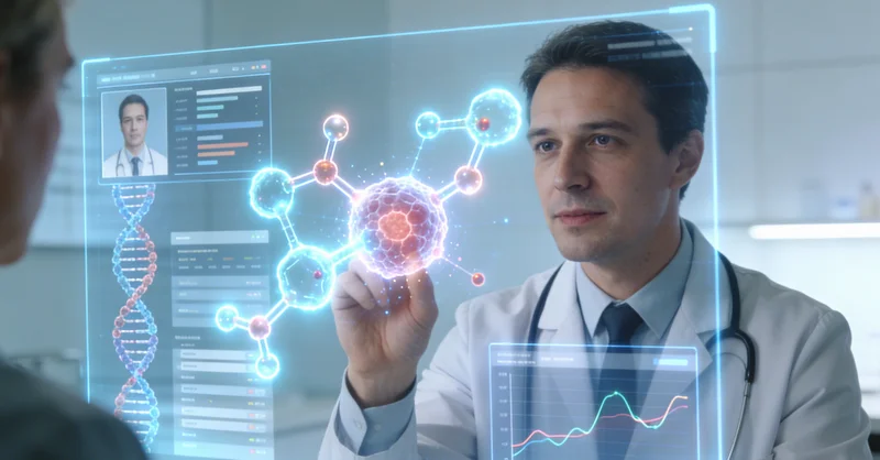 共青城医生与患者家属沟通基因检