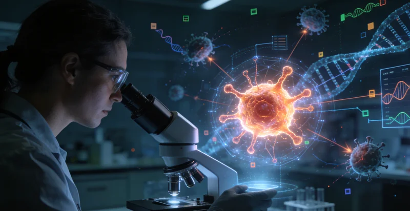 克旗肠癌HER2检测-显微镜下