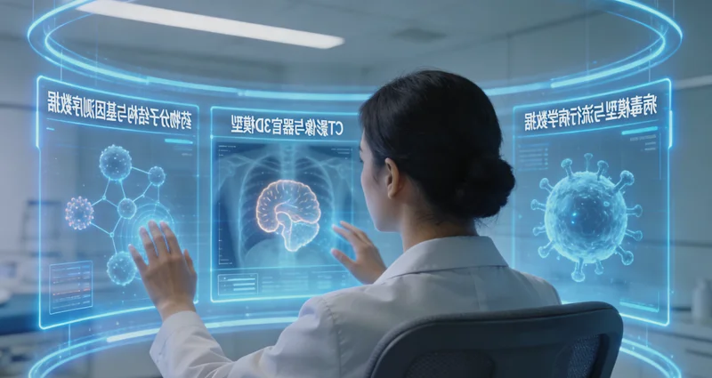 四会女性通过精准医疗后享受积极