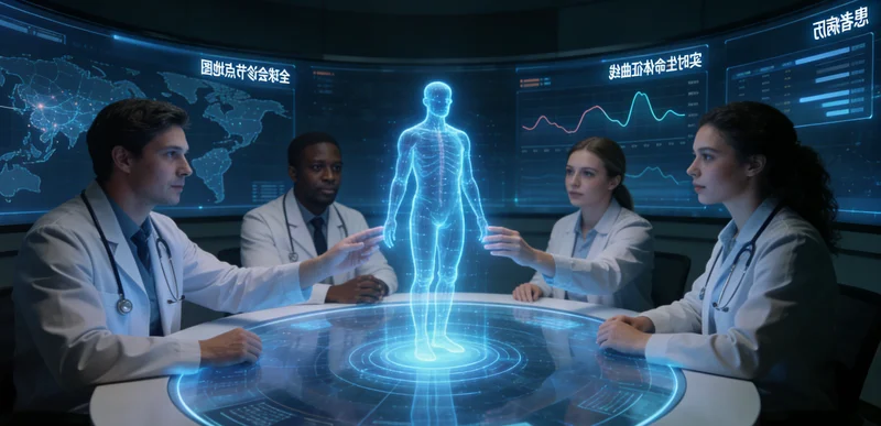 张家界血液科医生与患者家属讨论