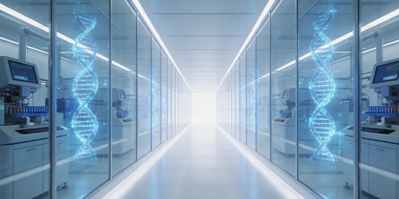 通辽基因检测采样抽血过程实拍