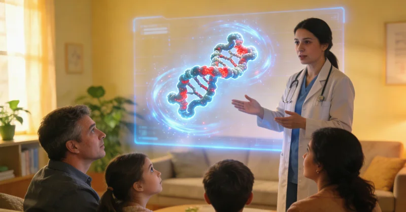 宜兴遗传咨询师与家庭进行病情沟