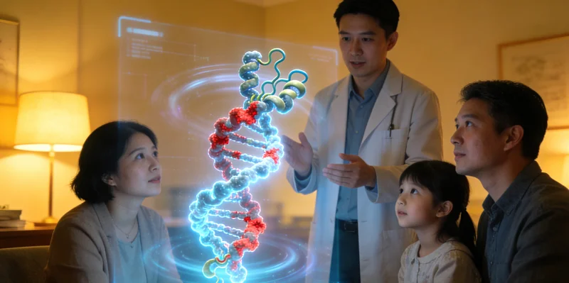 西双版纳备孕夫妇在进行遗传咨询