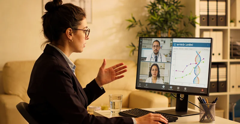 阿克苏遗传咨询师与家庭解读基因