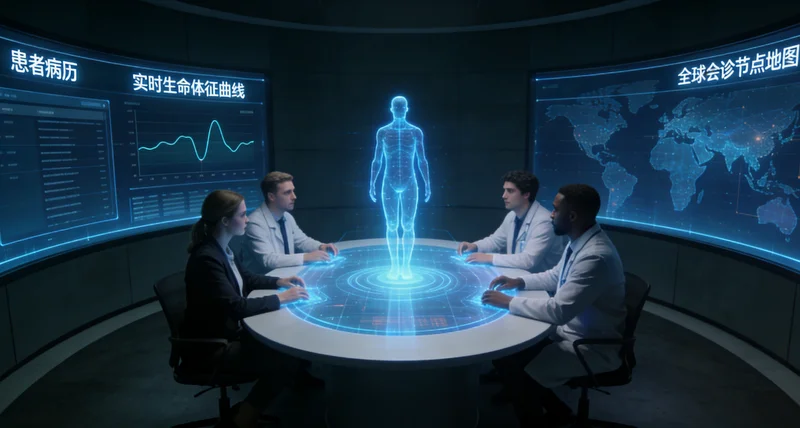 焦作家庭共同讨论健康检测方案