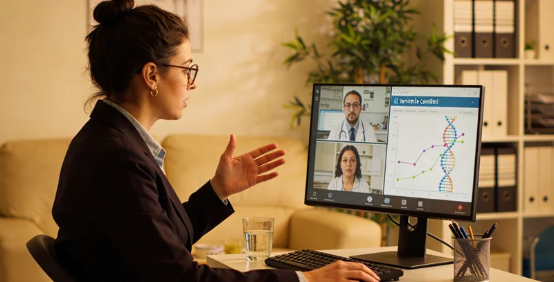 新左旗医生与患者共同解读基因检