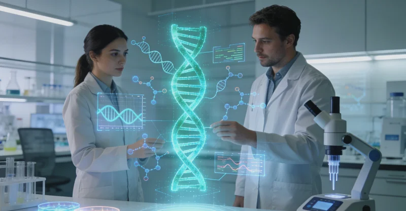 玉环医院内医生与患者进行遗传咨