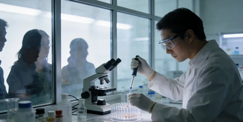 宁安护士进行基因检测静脉采血样