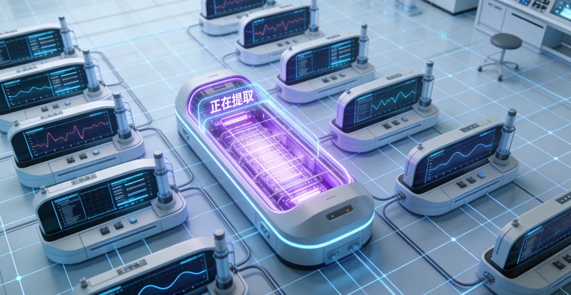 古交护士为市民进行基因检测抽血