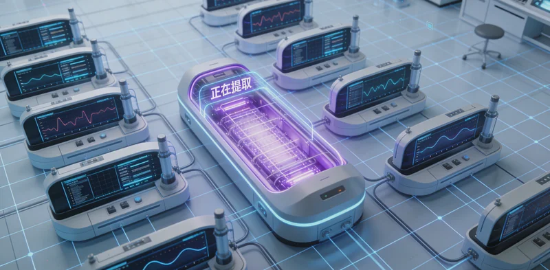 专业实验室进行DNA测序分析流