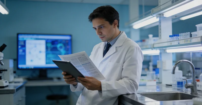 长沙基因检测实验室技术人员进行