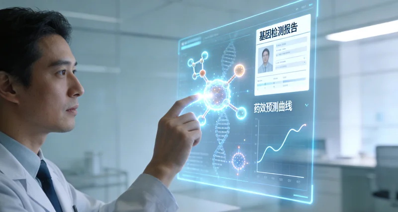 涟源市民在医院进行基因检测前咨