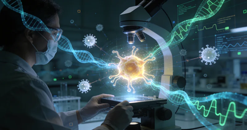 鹤山医院病理科检测肿瘤组织样本