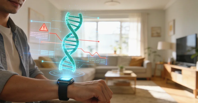 梧州患者与家属一起查看基因检测