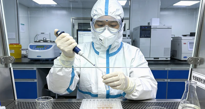 桦甸中年男士在医院内分泌科候诊