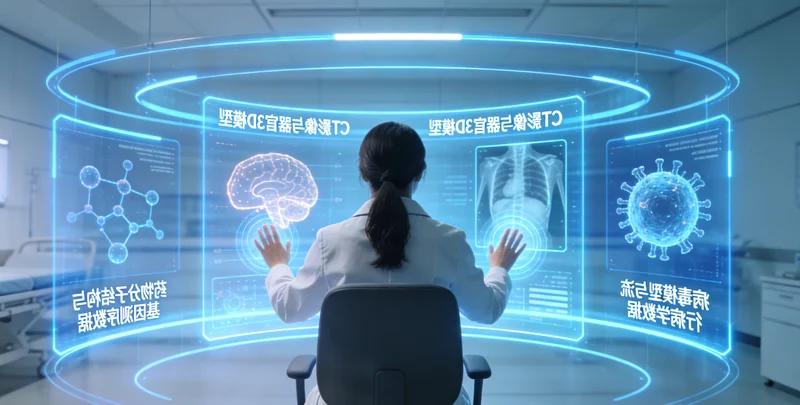 海南州遗传咨询医生向患者解释B