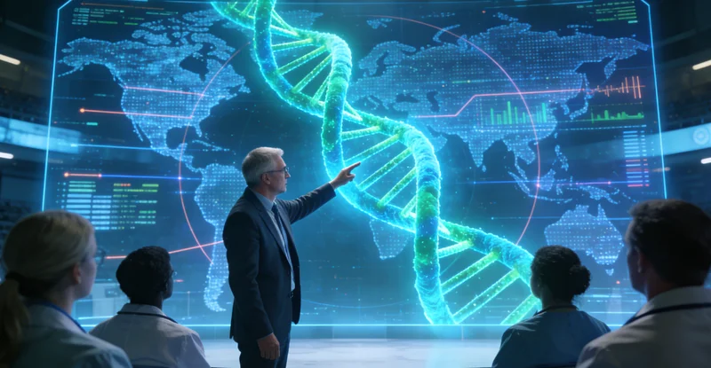 喀什肿瘤患者与医生讨论基因检测