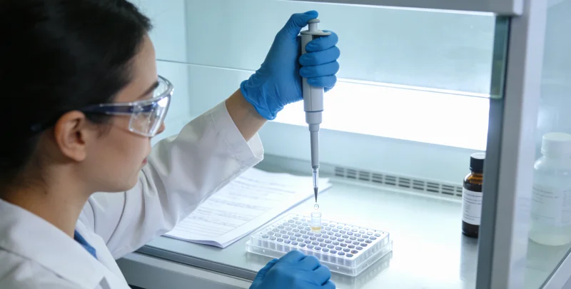 舟山本地医院护士进行基因检测采