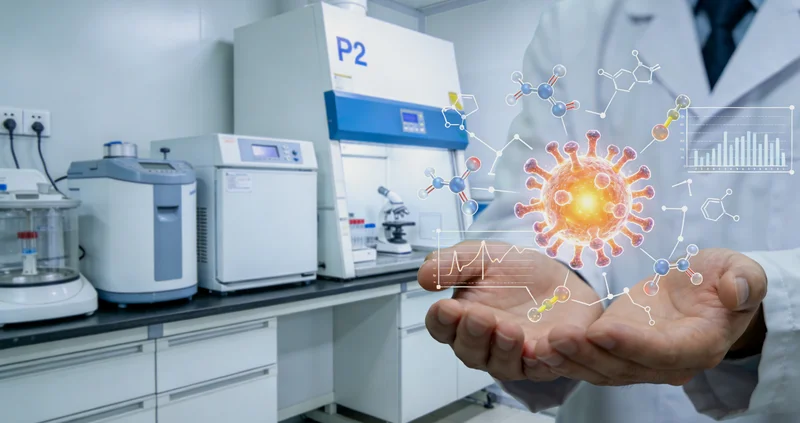 凤城实验室高通量测序仪正在进行