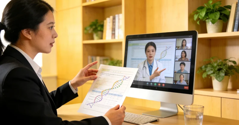 铜仁基因检测咨询室内充满阳光，