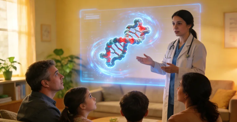 营口遗传咨询门诊医生解读报告