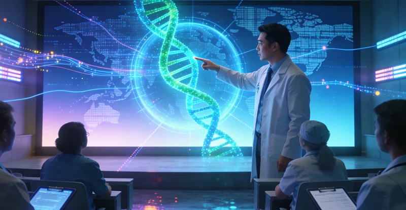 天津医院遗传咨询门诊场景