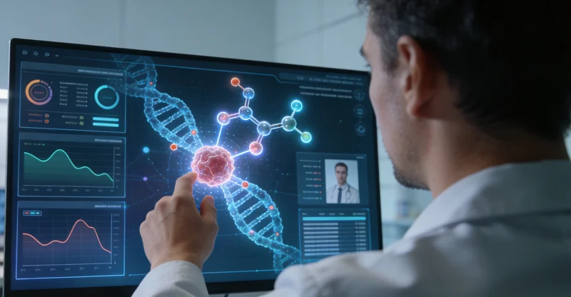 宣威肠癌患者查看基因检测报告