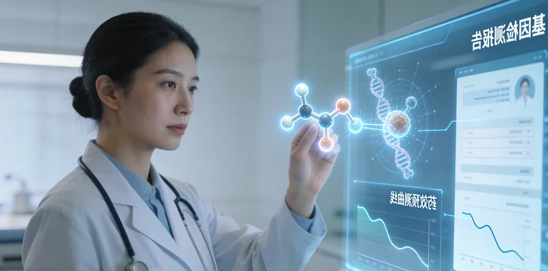 杭州医院医生向患者解读基因检测