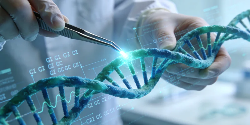 图们基因检测实验室技术人员处理