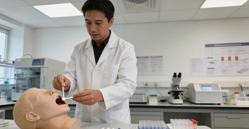 百色家庭共同讨论基因检测报告与