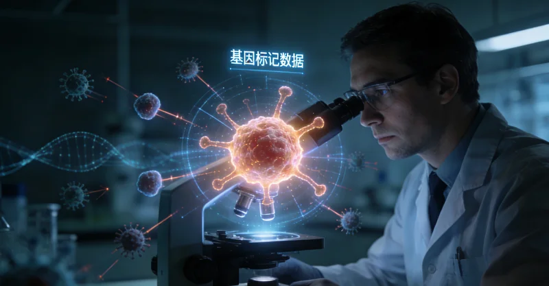 太仓肝癌基因检测原理示意图